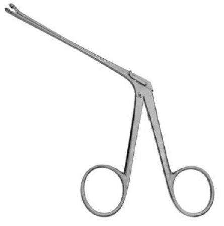 V. Mueller Rongeur Forceps V. Mueller® Hartmann-Citelli 3-1/8 Inch Length Stainless Steel Finger Ring Handle 2 mm Wide Round Cups - M-813144-2286 - Each