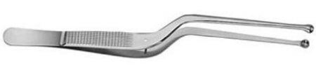 V. Mueller Hypophyseal Forceps V. Mueller® D'Errico 8-3/4 Inch Length Cup Size 3 X 3mm, Bayonet Shaped - M-813193-4845 - Each