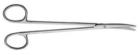 V. Mueller Dissecting Scissors Metzenbaum 7 Inch Length Curved-on-Flat - M-813302-3559 - Each