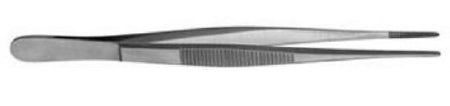 V. Mueller Dressing Forceps 5-1/2 Inch Length Mid Grade Stainless Steel Serrated - M-813304-4662 - Each