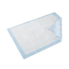 Cardinal Low Air Loss Positioning Underpad Wings™ Quilted Premium Comfort 23 X 36 Inch Disposable Airlaid Heavy Absorbency - M-813438-2808 - Case of 72