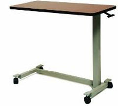 Graham-Field Overbed Table Non-Tilt Automatic Lift / Infinite Stop 27-3/4 to 40 Inch Height Range