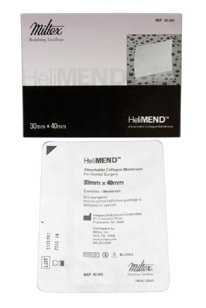 Miltex Absorbable Collagen Membrane HeliMEND™ Collagen 30 X 40 mm