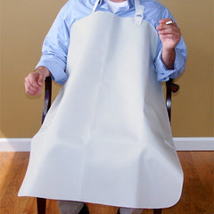 New York Orthopedic Smoker's Apron White