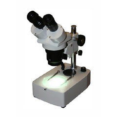 LW Scientific DM Dual Mag Stereo Microscope Binocular Head 10X / 30X Fixed Stage