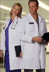Fashion Seal Uniforms Lab Coat White Small Knee Length Reusable
