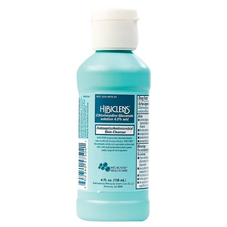 Molnlycke Surgical Scrub Hibiclens® 4 oz. Bottle 4% Strength CHG (Chlorhexidine Gluconate) NonSterile