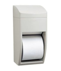 Lagasse Toilet Tissue Dispenser Bobrick Matrix Gray ABS Plastic Manual Pull 2 Rolls Wall Mount - M-815529-2364 - Each