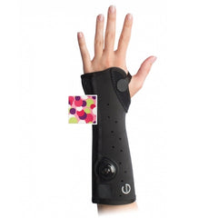 DJO Wrist / Arm Brace Exos® Short Arm Thermoformable Polymer Left Hand Polka Dot Print Small