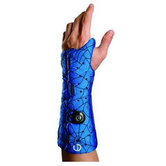 DJO Wrist / Arm Brace Exos® Short Arm Thermoformable Polymer Left Hand Spider Print Small