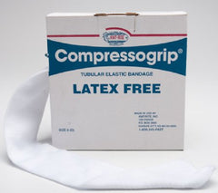 Alimed Elastic Tubular Support Bandage Compressogrip® 3 Inch X 11 Yard 20 to 25 mmHg Pull On White Size D NonSterile