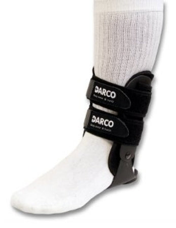 Darco International Ankle Brace Body Armor® Vario Standard Hook and Loop Strap Closure Right Foot