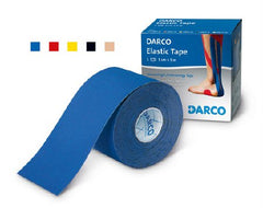 Darco International Kinesiology Tape Darco Water Resistant 2 Inch X 16-1/2 Foot Black NonSterile