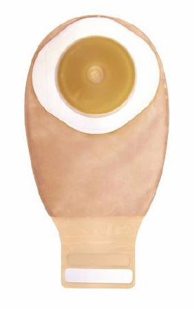 Convatec Ostomy Pouch Esteem® + One-Piece System 12 Inch Length 3/4 Inch Stoma Drainable Convex, Pre-Cut