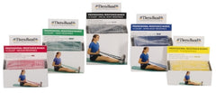 Performance Health Exercise Resistance Band Thera-Band® Starter Dispenser Pack Blue 5 Inch X 5 Foot X-Heavy Resistance