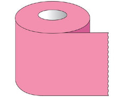 Shamrock Scientific Blank Label Tape Shamrock Colored Identification Tape Pink Tape 1 X 500 Inch - M-816332-3682 - Roll of 1
