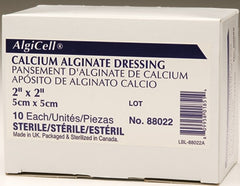 Derma Sciences Calcium Alginate Dressing Algicell® 4 X 8 Inch Rectangle Calcium Alginate Sterile