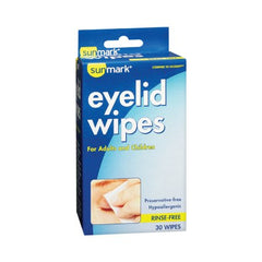 Eyelid Cleanser sunmark® 30 per Box Wipe