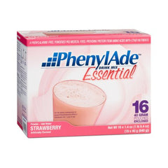 Nutricia North America PKU Oral Supplement PhenylAde® Essential Strawberry Flavor 40 Gram Individual Packet Powder