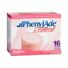 Nutricia North America PKU Oral Supplement PhenylAde® Essential Strawberry Flavor 40 Gram Individual Packet Powder