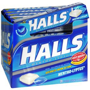 DOT Foods - Kraft Foods Inc Cold and Cough Relief Halls® 6.5 mg Strength Lozenge 20 per Box