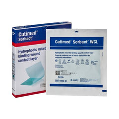 BSN Medical Antimicrobial Wound Contact Layer Dressing Cutimed® Sorbact® WCL 4 X 4 Inch 10 Count Sterile