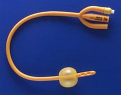 Teleflex LLC Foley Catheter Rusch Gold® 3-Way Standard Tip 30 cc Balloon 18 Fr. Silicone Coated Latex