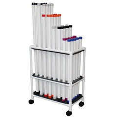 MJM International Weight Cart Capacity 40 Weights