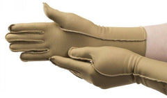 Patterson Medical Supply Compression Gloves Isotoner® Therapeutic Full Finger Small Over-the-Wrist Hand Specific Pair Nylon / Spandex - M-817467-2118 - Pair