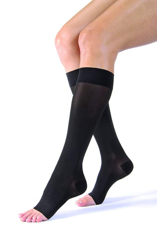 BSN Medical Compression Stocking JOBST UltraSheer Knee High Small / Petite Natural Open Toe - M-989888-2716 | Pair