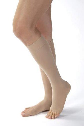 BSN Medical Compression Stocking JOBST Opaque Knee High Medium / Petite Black Closed Toe - M-993636-1841 | Pair