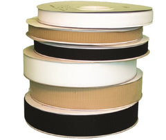 Fabrication Enterprises Self-Adhesive Loop Strapping 1 Inch X 10 Yard White