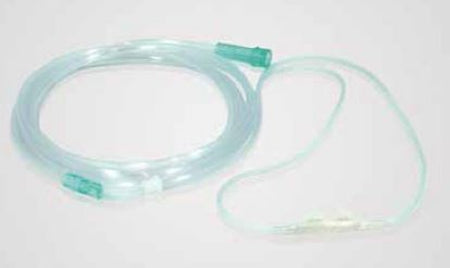 Vyaire Medical Nasal Cannula Continuous Flow AirLife® Adult Curved Prong / NonFlared Tip