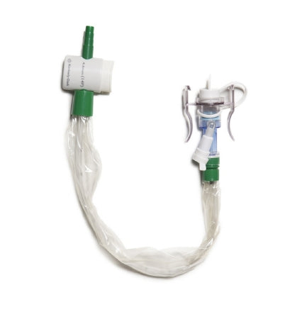 Avanos Medical Sales LLC Closed Suction System Kimvent® Qwik Clip Style 14 Fr. Thumb Valve Vent