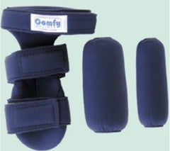 Patterson Medical Supply Hand Contracture Orthosis Comfy® Grip Headliner Fabric Right Hand Navy Blue Small
