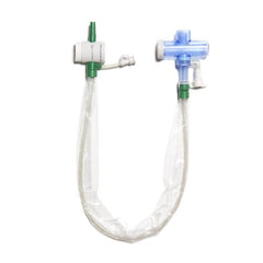 Avanos Medical Sales LLC Closed Suction System Halyard™ T-Piece Style 14 Fr. Thumb Valve Vent