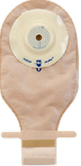 Marlen Manufacturing Ostomy Pouch UltraMax™ One-Piece System 9 Inch Length 1 Inch Stoma Drainable Shallow Convex, Pre-Cut