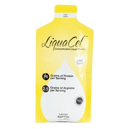 Global Health Products Oral Supplement LiquaCel™ Lemonade Flavor Ready to Use 1 oz. Individual Packet