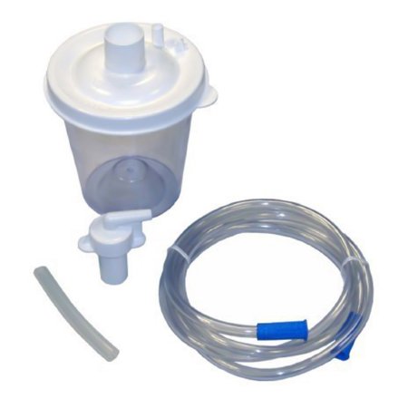 Drive Medical Suction Canister Vacu-Aide® QSU 800 mL Float Valve Shut-Off Lid