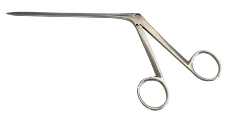 BR Surgical Nasal Polypus Forceps BR Surgical Noyes 6-1/2 Inch Length Surgical Grade Stainless Steel NonSterile NonLocking Finger Ring Handle Straight Serrated Tips - M-821479-2660 - Each