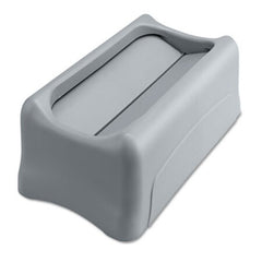 Rubbermaid® Commercial Swing Lid for Slim Jim Waste Container, Gray
