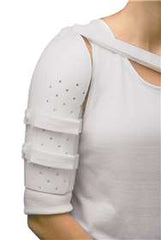 Alimed Over-the-Shoulder Humeral Fracture Brace AliMed® Miami Neutral Hook and Loop Strap Closure Medium