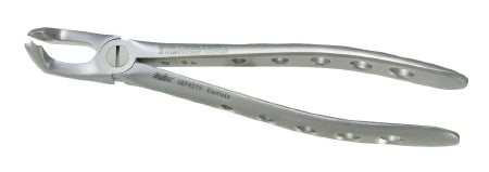 Miltex Extracting Forceps Xcision™ Lower 3rd Molars Surgical Grade Stainless Steel NonSterile NonLocking Fenestrated Plier Handle - M-822147-3002 - Each