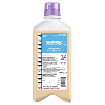 Abbott Nutrition Tube Feeding Formula Glucerna® with Carbsteady 1.2 Cal 1500 mL Carton Ready to Hang Unflavored Adult