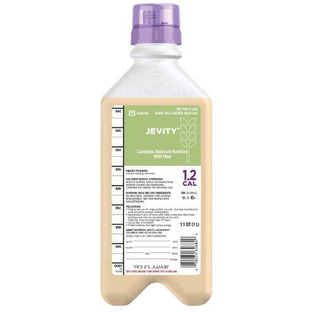 Abbott Nutrition Tube Feeding Formula Jevity® 1.2 Cal 33.8 oz. Carton Ready to Hang Unflavored Adult