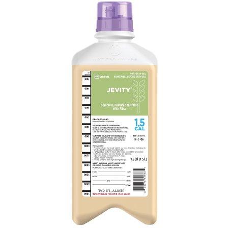 Abbott Nutrition Tube Feeding Formula Jevity® 1.5 Cal 1500 mL Carton Ready to Hang Unflavored Adult