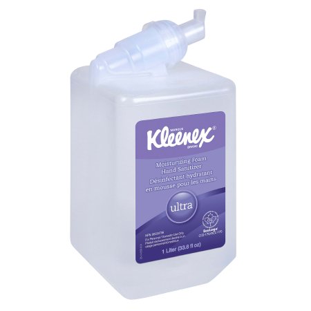 Kimberly Clark Hand Sanitizer Kleenex® Ultra 1,000 mL Ethyl Alcohol Foaming Dispenser Refill Bottle