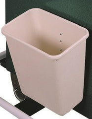 Harloff Trash Can For V-Series Treatment and Procedure Carts, V-Series Emergency Carts and V-Series Infection Control/Isolation Carts