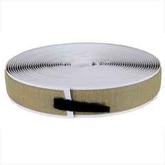 Fabrication Enterprises Self-Adhesive Hook Velcro® 0.2 X 1 X 360 Inch, 1 Inch Hook Tan