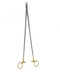 V. Mueller Needle Holder Vital™ 14 Inch Length Straight 2,500 Teeth Per Square Inch Tips Finger Ring Handle - M-822902-2769 - Each